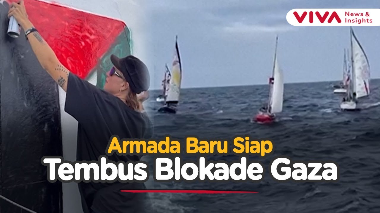 10 Kapal Bantuan Gaza Kembali Berlayar, Para Aktivis Dilatih Militer