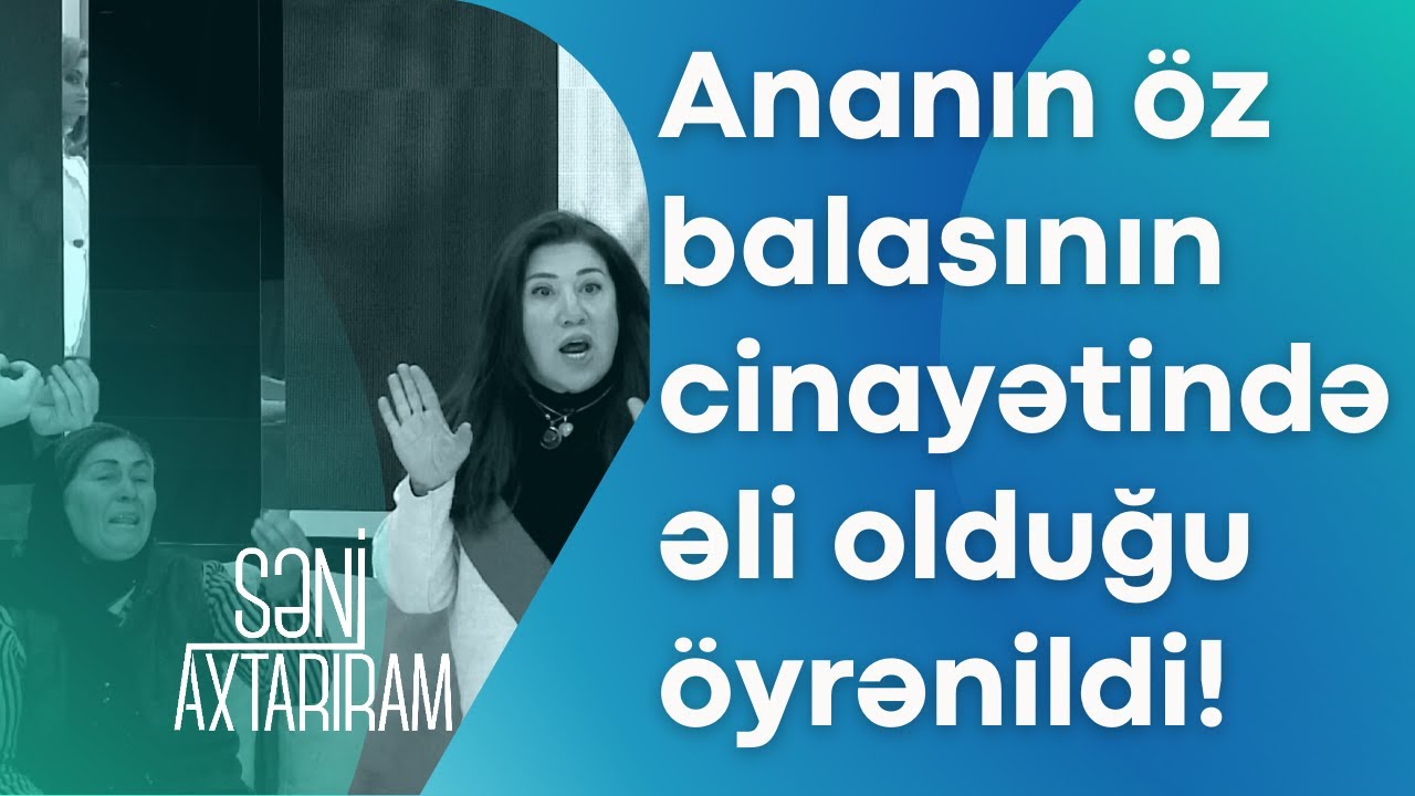 Küncə sıxışdı və ağzından qaçırtdı! Ana hadisələri danışdı!