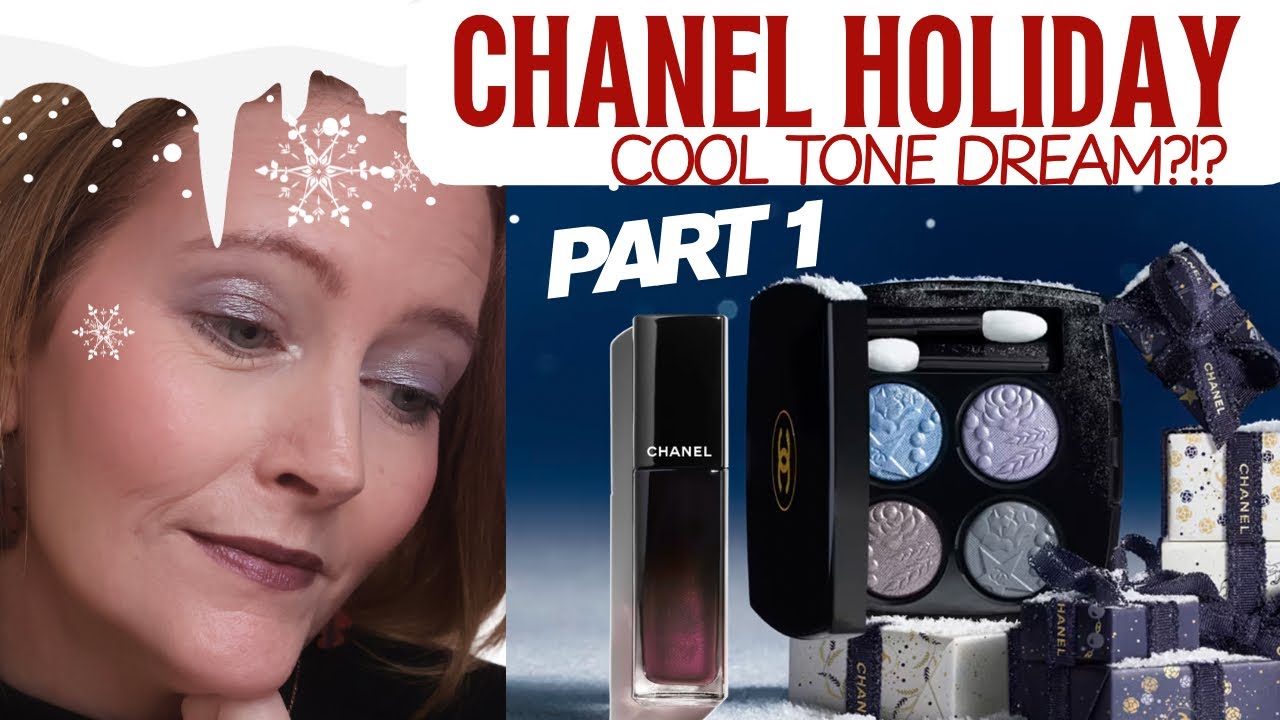 Палитра холодных тонов, о которой все говорят! Праздничная коллекция Chanel 2025, часть 1
