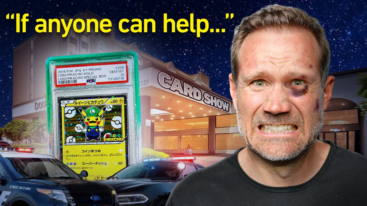 MUGGED at a Major Card Show (WARNING)