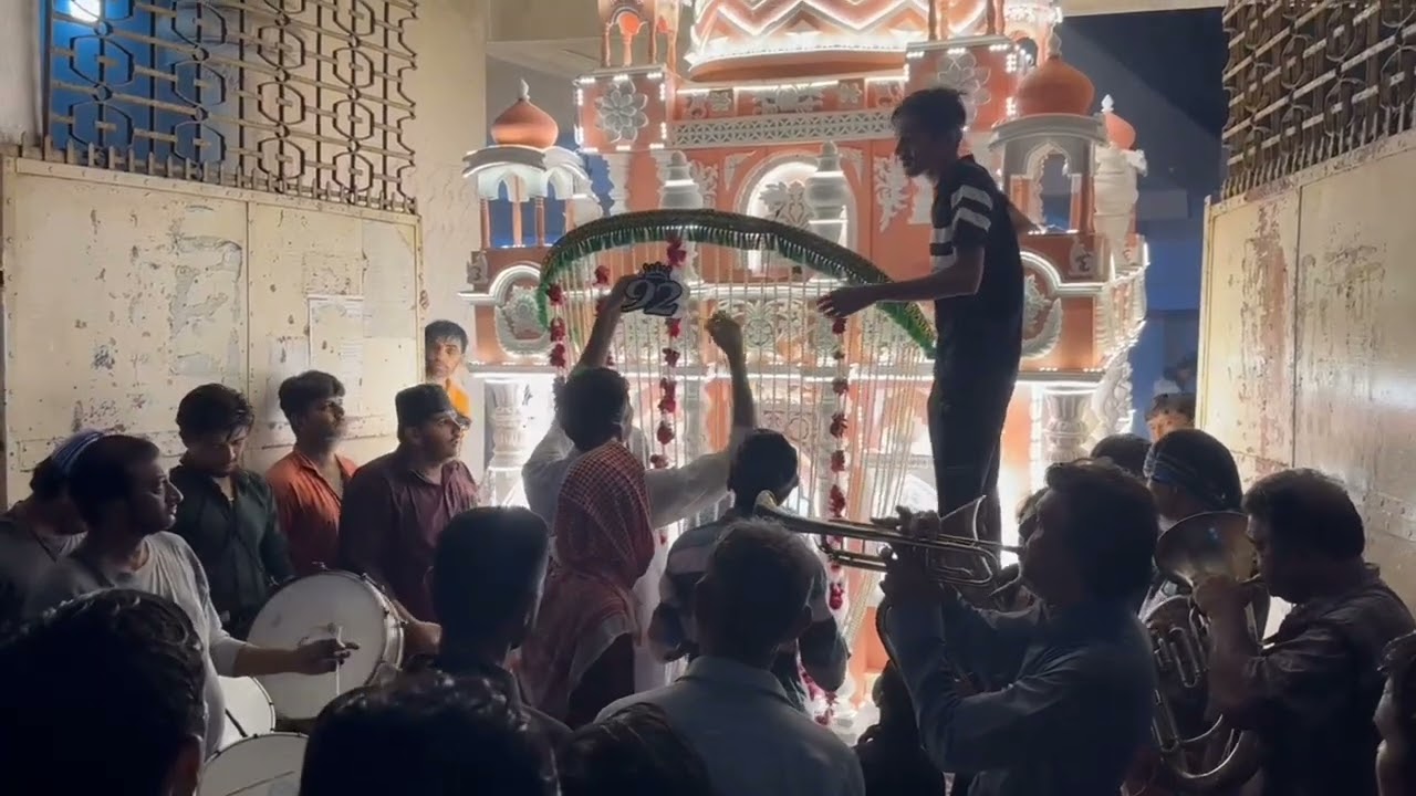 Khira Tajiya No. 4 👑 || Jamnagar Moharram 2024 || Khira Tajiya Jamnagar Moharram 2k24 #jamnagar