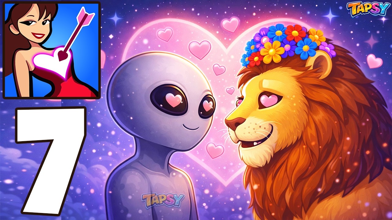 💘Love Archer Gameplay Walkthrough Part 7 – Funny Love Matches (Android,iOS)