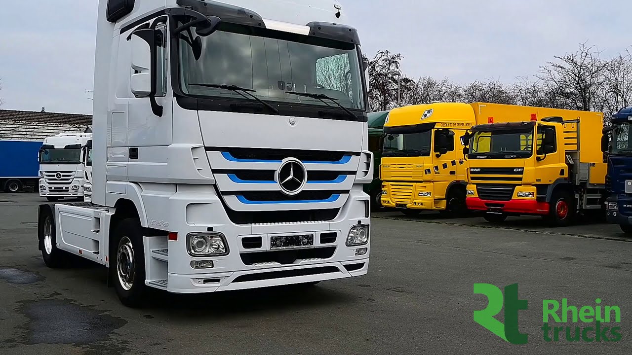 1mil.km. Mercedes-Benz Actros 1844, 2011 used truck (LKW) by Rhein Trucks