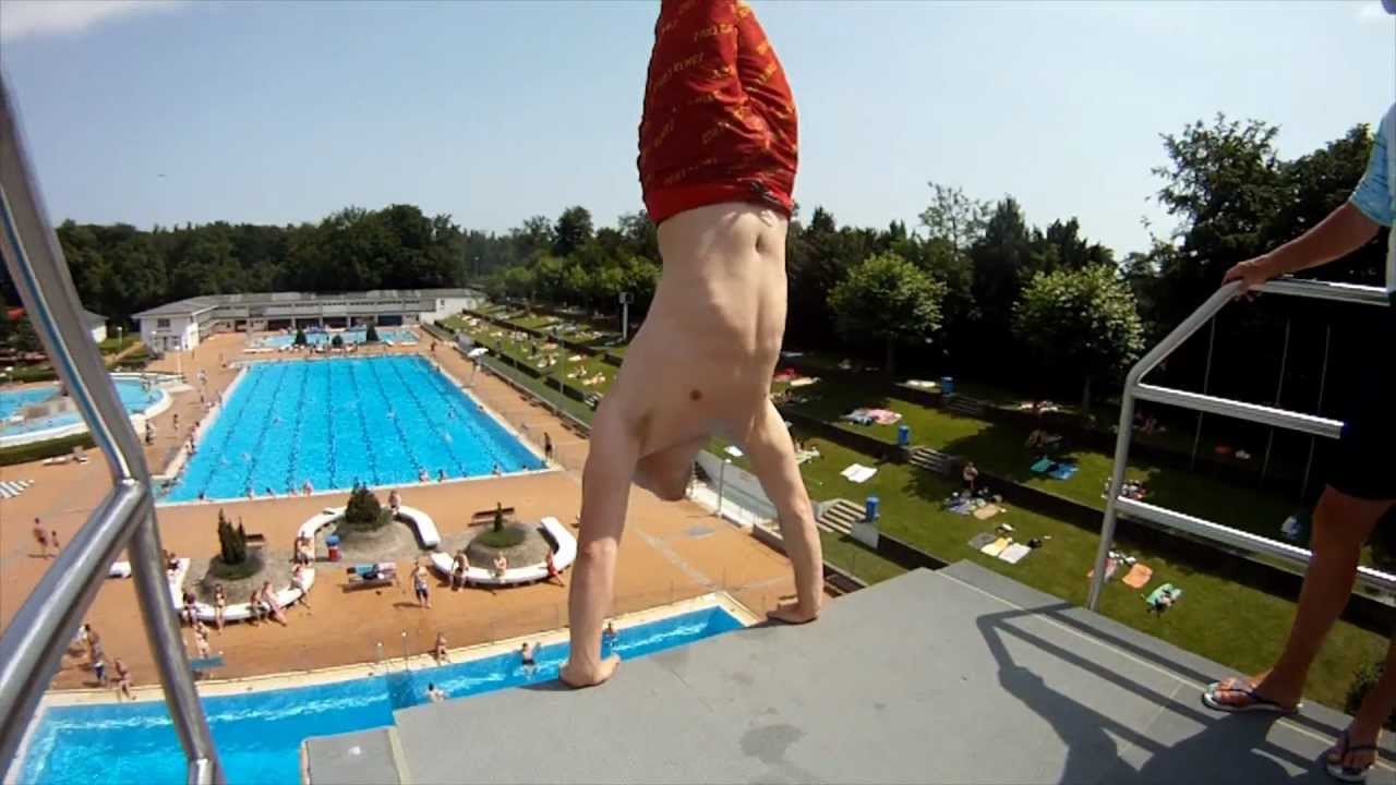 Turmspringen 10er Frankfurt (Backflip, Auerbach, Doppel...)