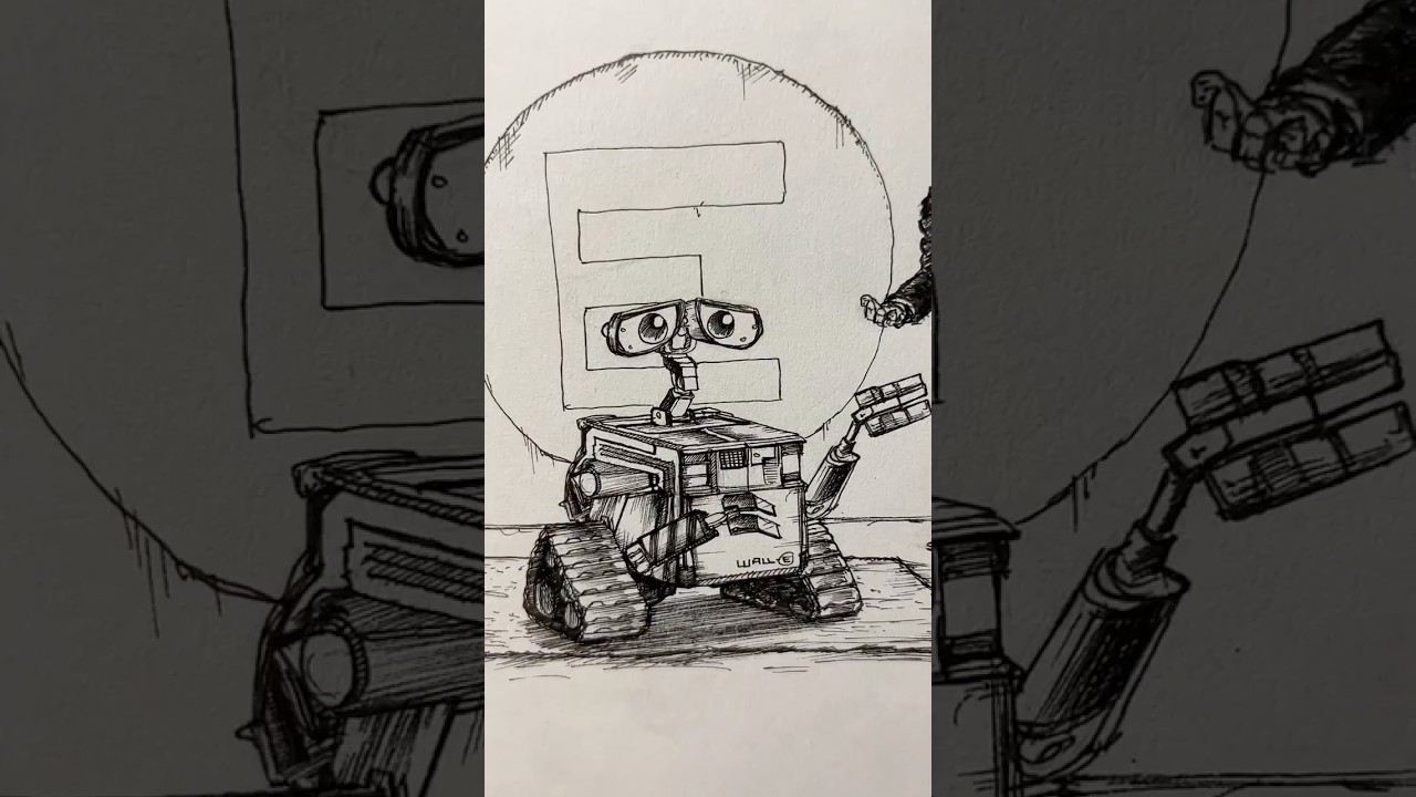 Introducing the WALL-X #my #art #drawing