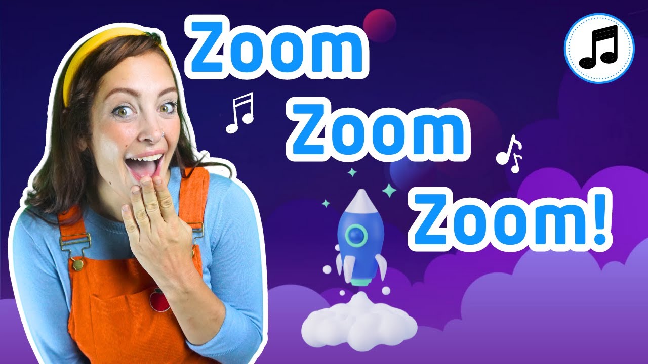 Zoom Zoom Zoom! We're Going To The Moon | Kids Songs & Nursery Rhymes