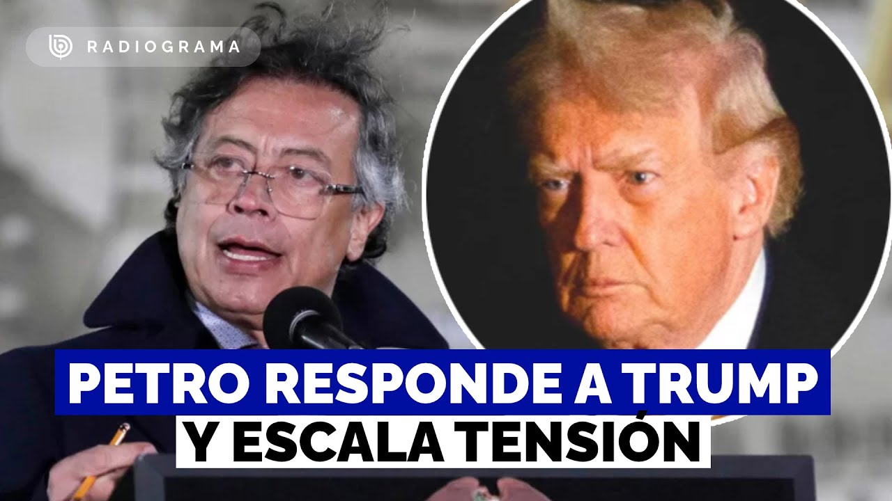 Tensi&oacute;n entre EEUU y Colombia: Petro convoca manifestaci&oacute;n para defender la soberan&iacute;a