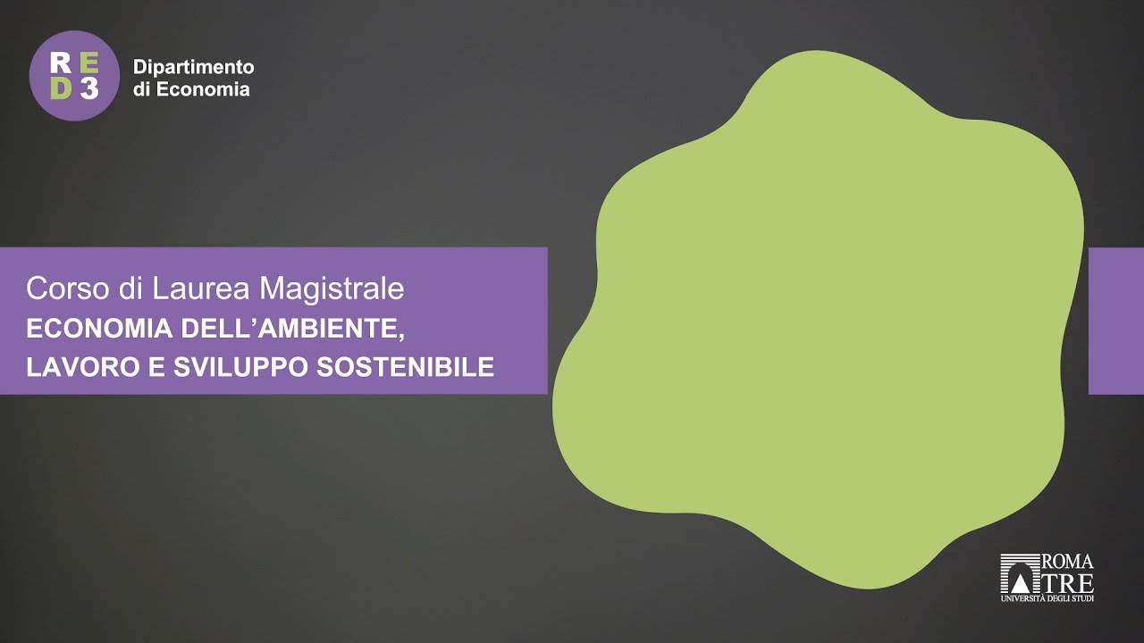 Economia dell’ambiente, lavoro e sviluppo sostenibile – L’esperienza degli alumni / 5
