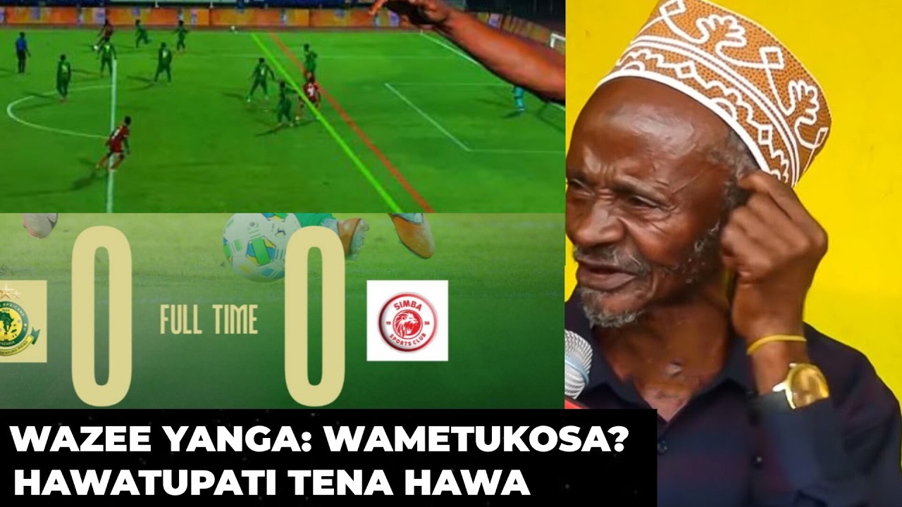 YANGA BINGWA TENA: BAADA YA SIMBA KUSHINDWA KUIFUNGA YANGA HII, WAZEE WASEMA HAWATAIFUNGA TENA