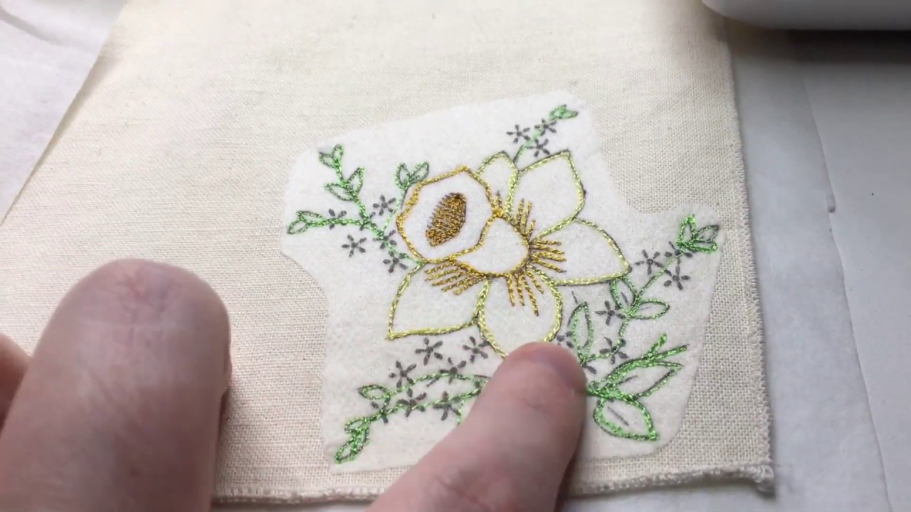 Getting started with free motion embroidery