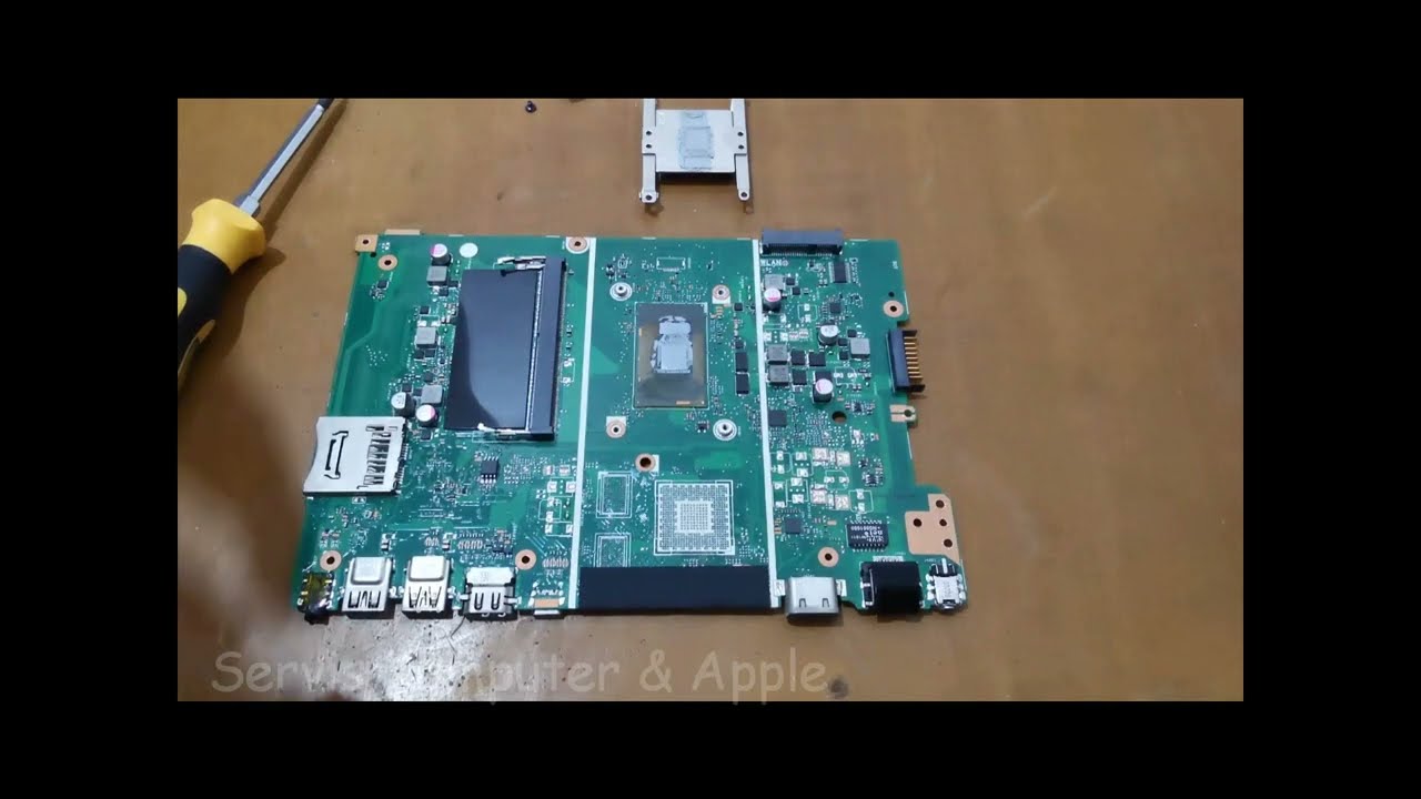 Asus X441UA-WX321T (disassembly) Upgrade RAM, SSD SATA + Caddy 9,5mm, Ganti Thermal Paste (Replace)
