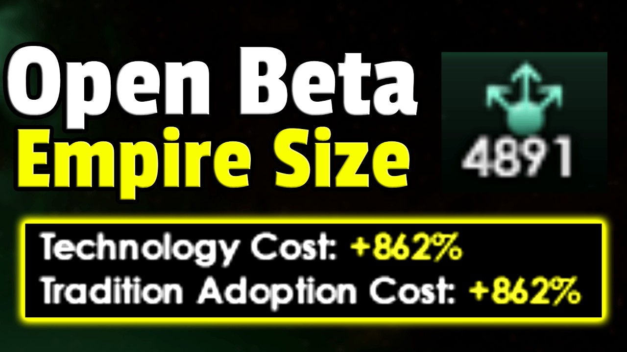 Empire Size Reduced In Stellaris 4.3 Open Beta? - Comparing All Changes to Empire Size