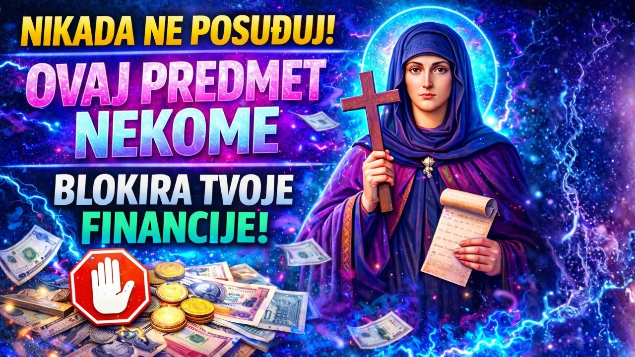SANTA PETKA UPOZORAVA: NIKADA NE POSUĐUJ OVAJ PREDMET NEKOME, ON BLOKIRA TVOJE FINANCIJE!