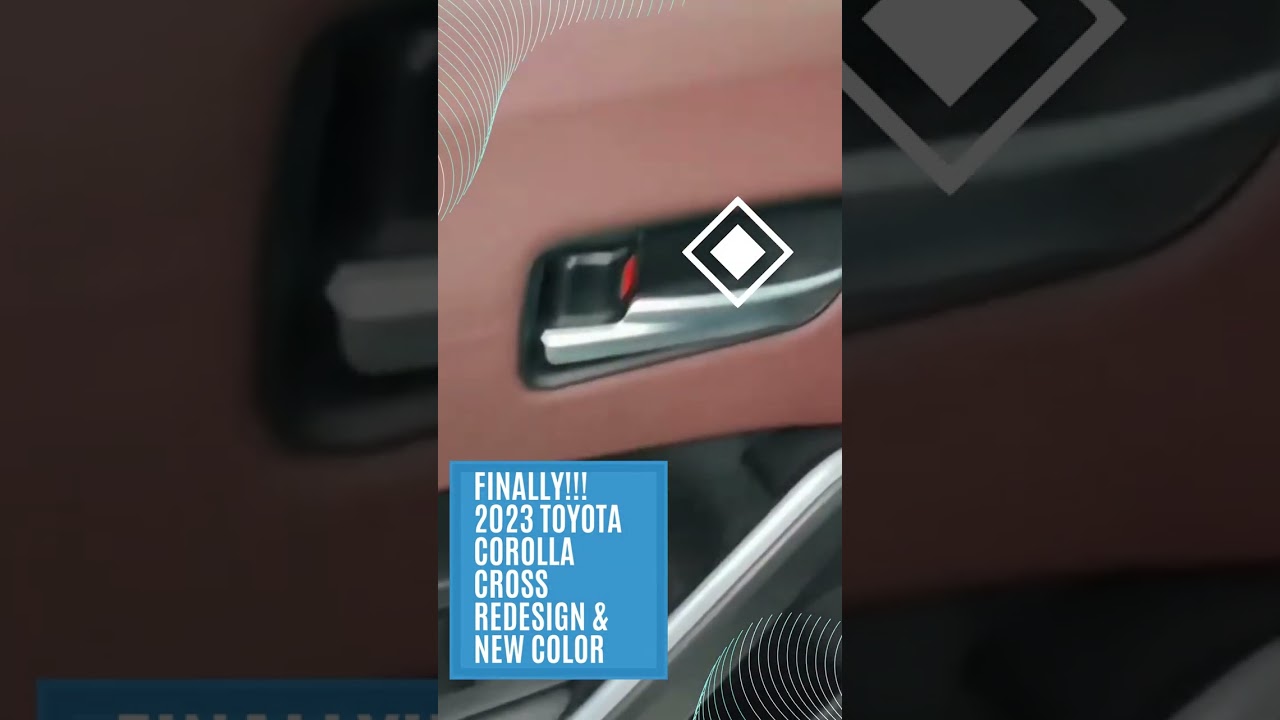 FINALLY!!! 2023 Toyota Corolla Cross Redesign, New Color and Release Date