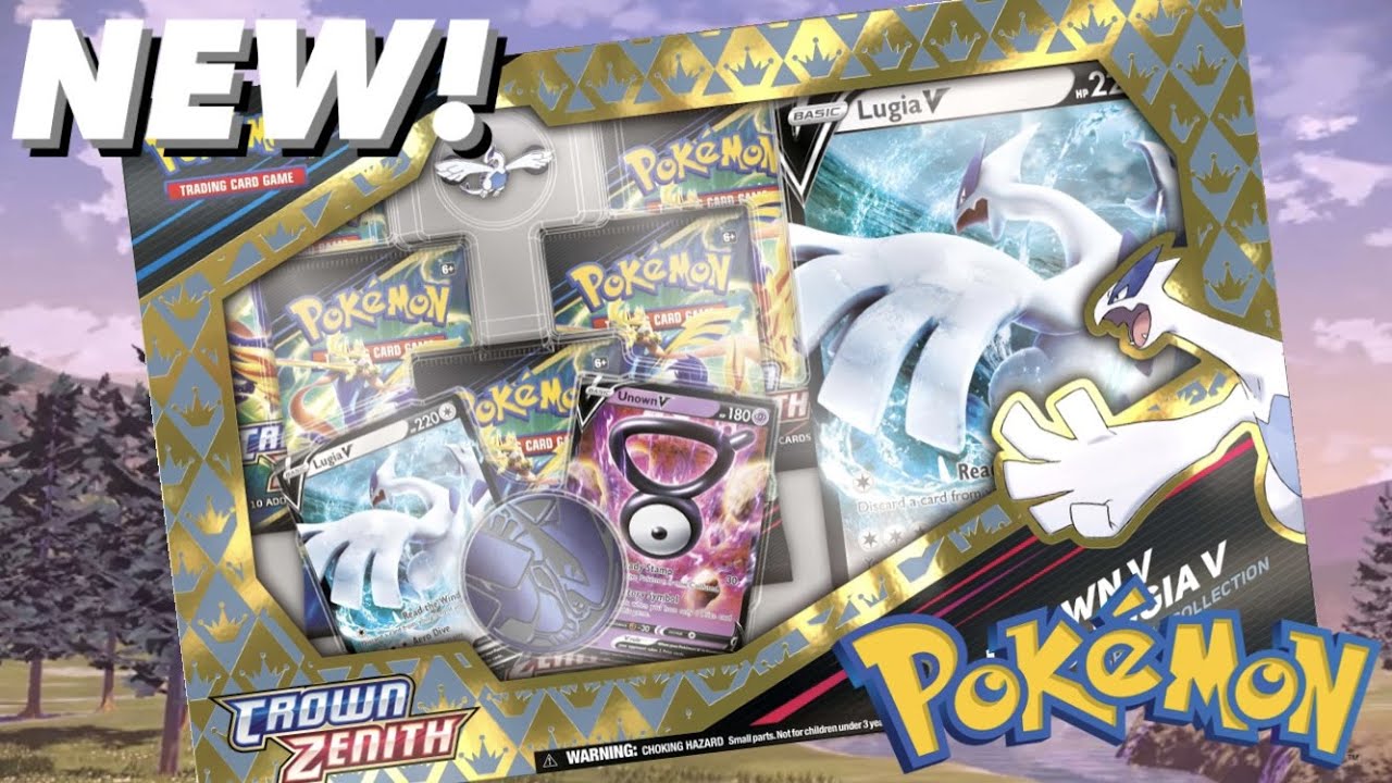 NEW Gamestop Exclusive Lugia V & Unown V Collection Boxes!! (Pokemon Cards Opening)
