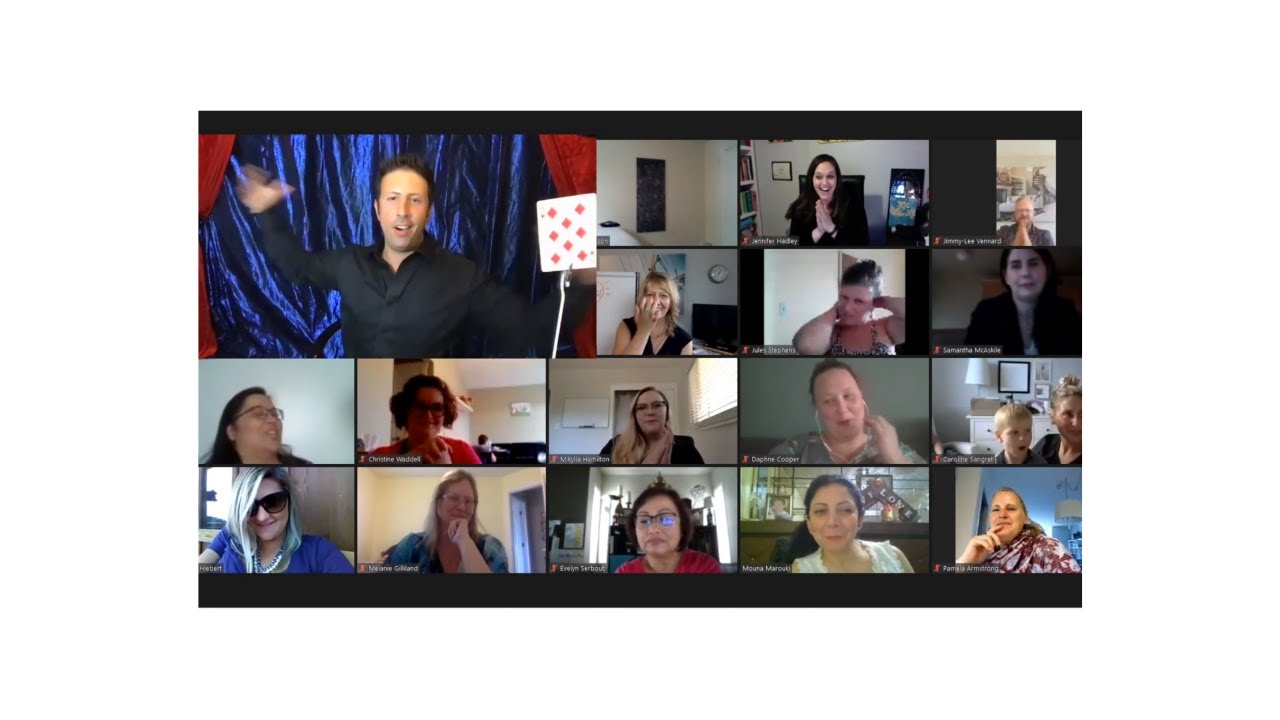 Coby's Virtual Magic Show via Zoom