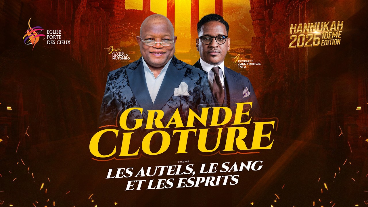 JOUR 40 : LES AUTELS, LE SANG ET LES ESPRITS AVEC L'APOTRE LEOPOLD MUTOMBO KALOMBO