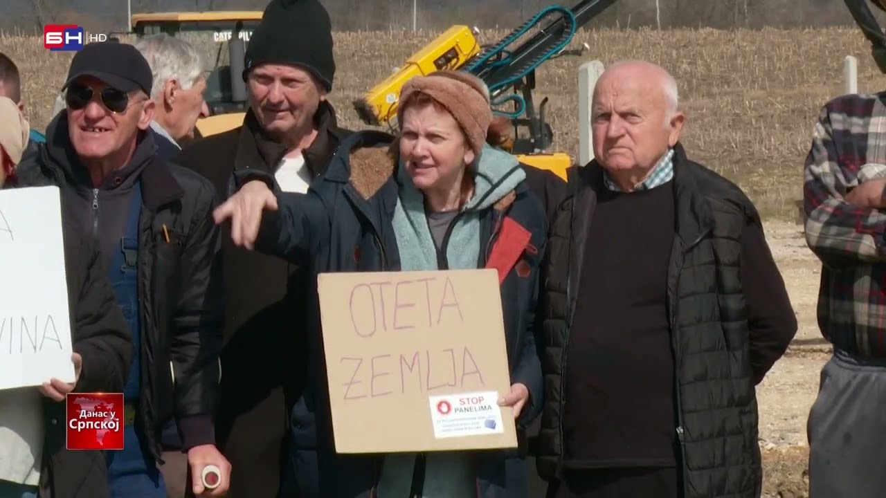 DANAS U SRPSKOJ: PODNOVLJE - Protest mještana zbog postavljanja solarnih panela kompanije 