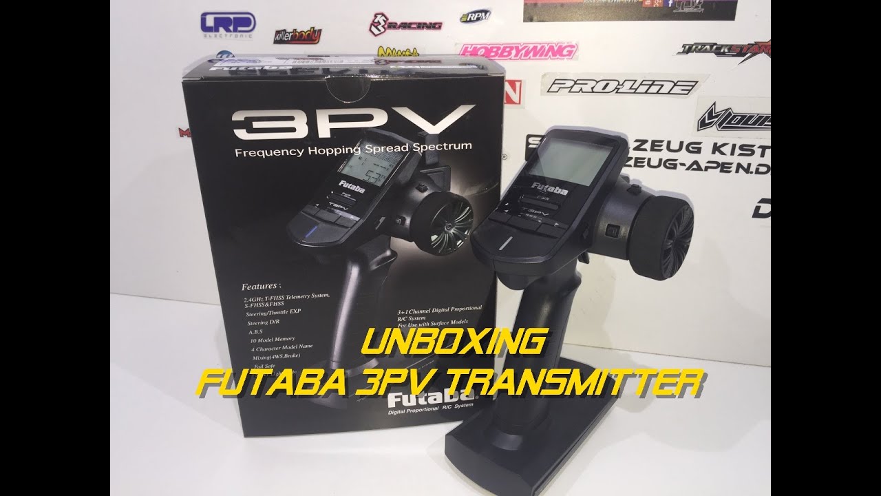 Unboxing New Futaba 3PV German Full HD