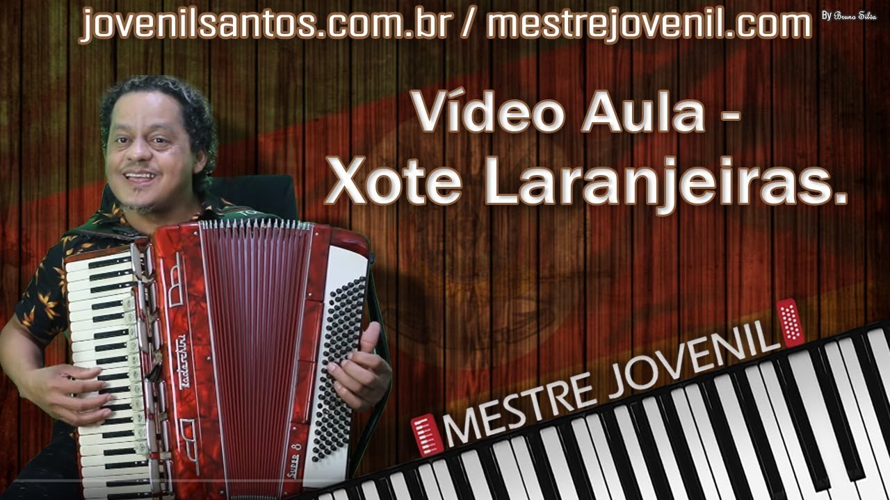 Video Aula Acordeon - Xote Laranjeira.