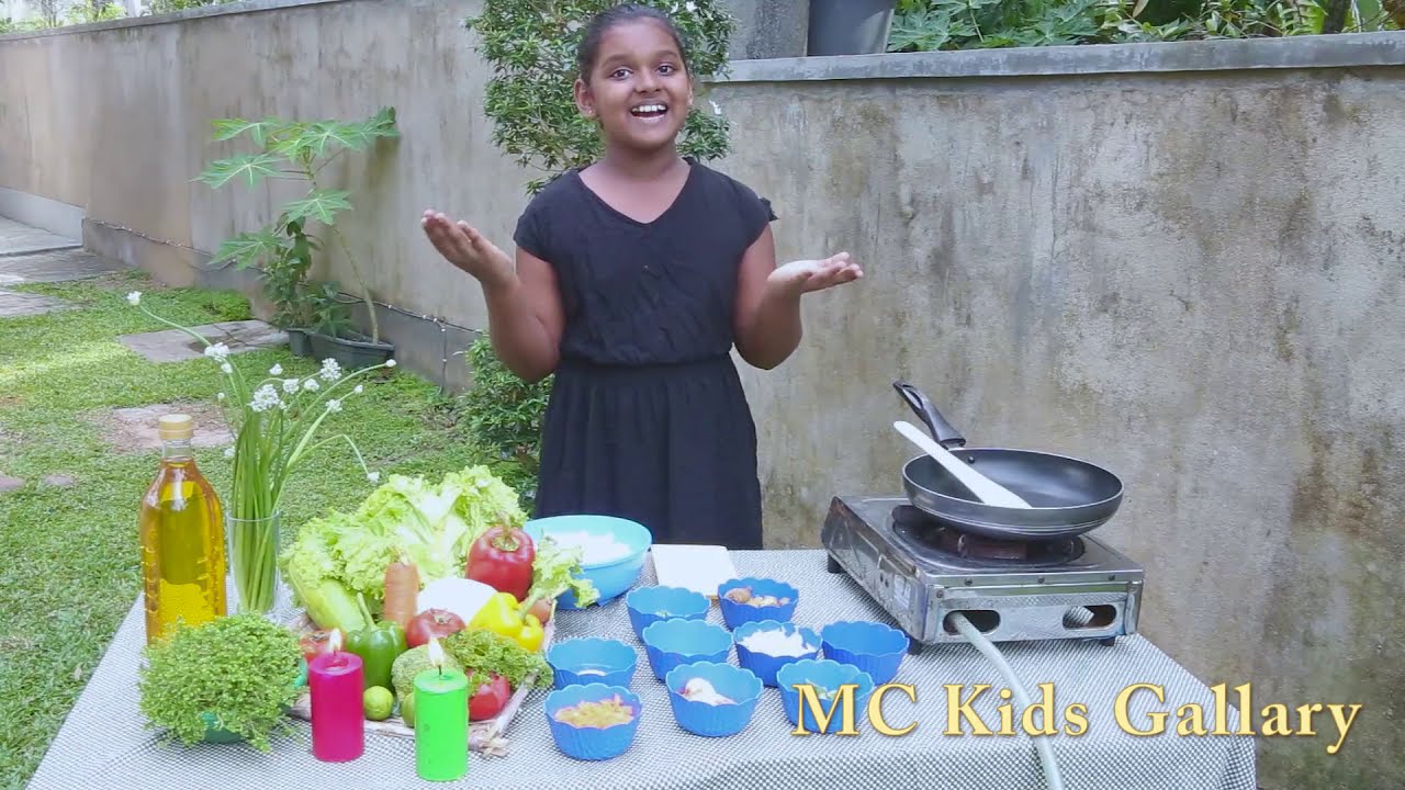 How to make a Mixed Fried Rice for kids