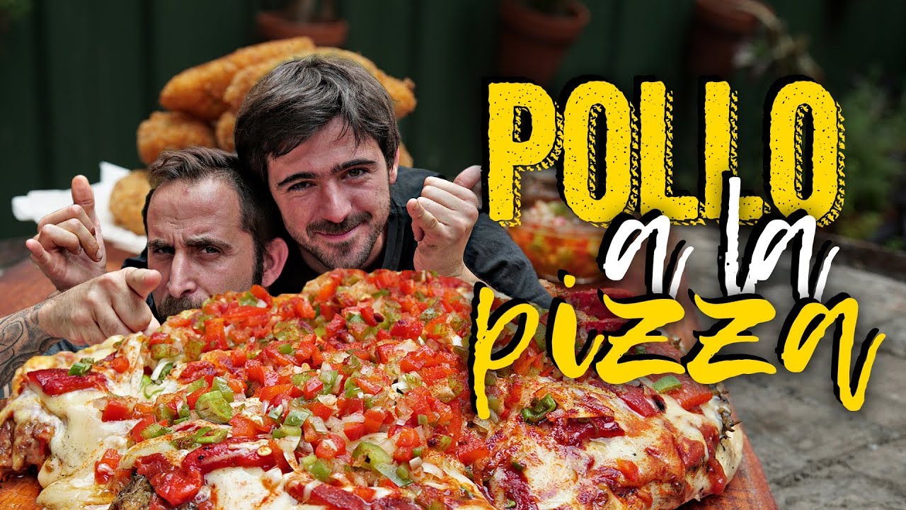 Pollo a la Pizza con Bombas de Calabaza | Cook & Laucha 2x1