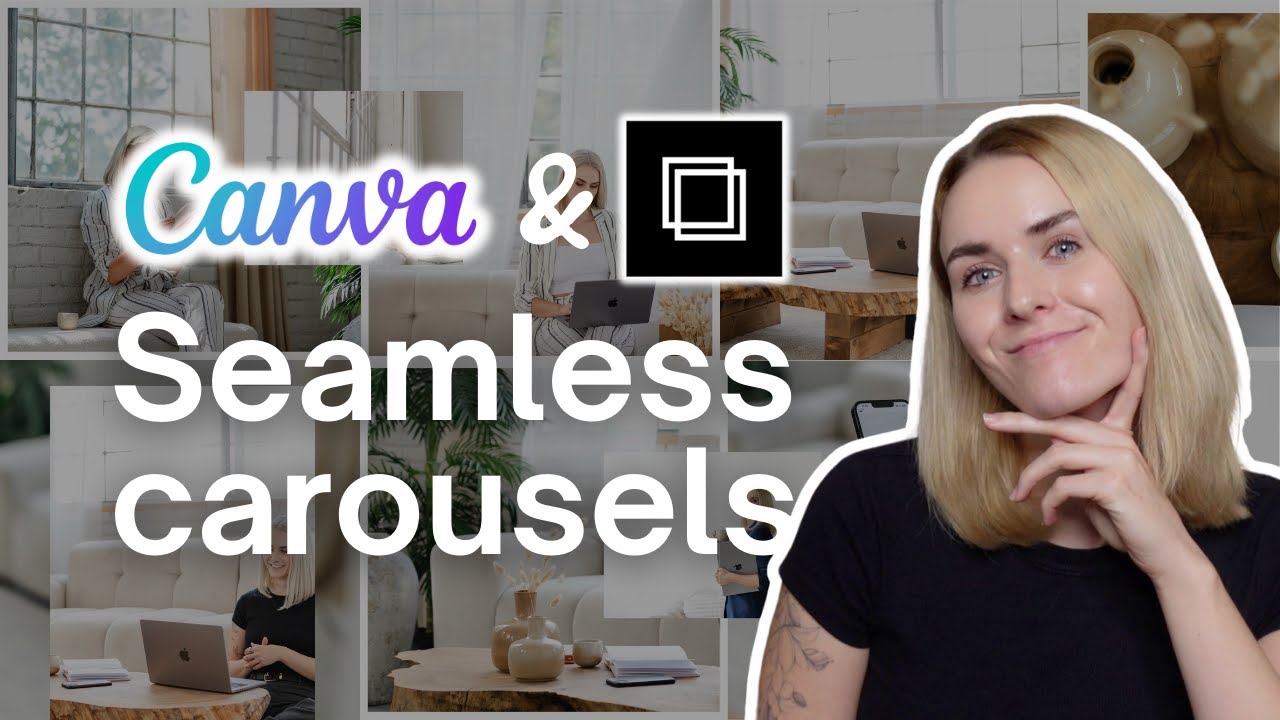 Seamless Instagram Carousel Tutorial | Canva or SCRL App