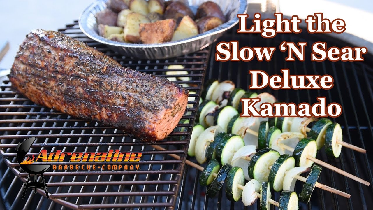 How to Light the Slow 'N Sear Deluxe Kamado for High Temperatures and Searing
