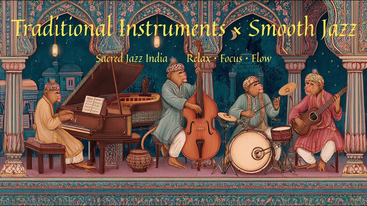 Sacred Indian Jazz Fusion Traditional Vibes &times; Smooth Jazz for Focus & Relaxation