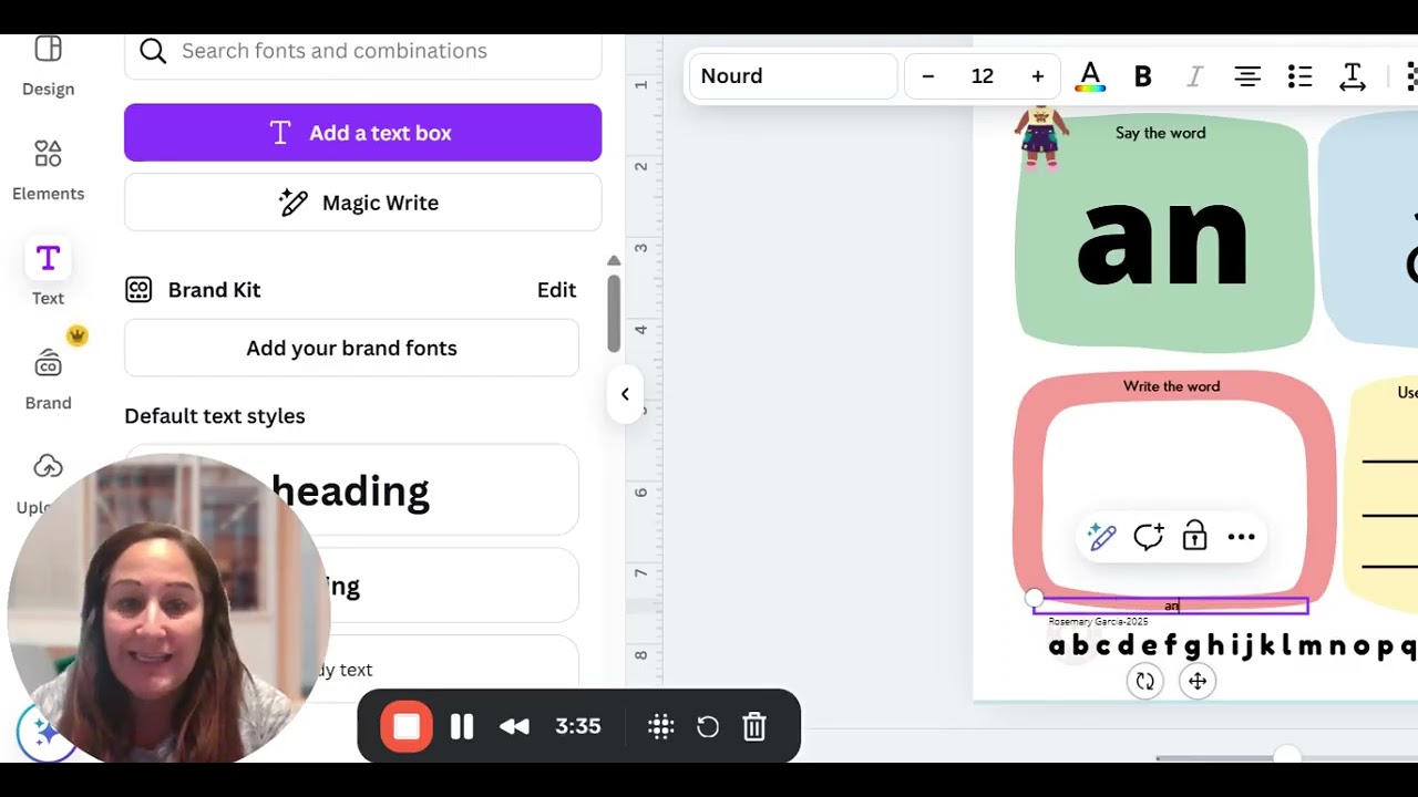 Day 3 Learn to Read with Sight Words  Am, An, and And