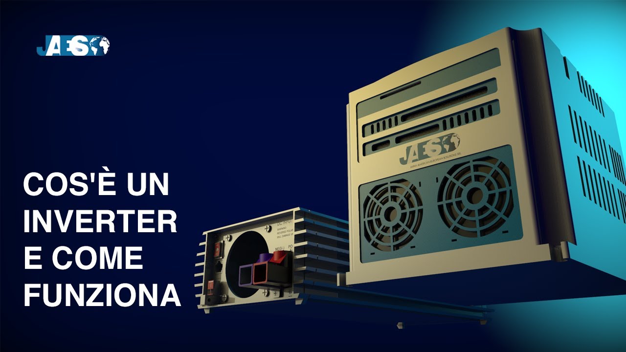 Cos'è un INVERTER Come funziona e spiegazione con animazione 3D - Onda quadra e sinusoidale
