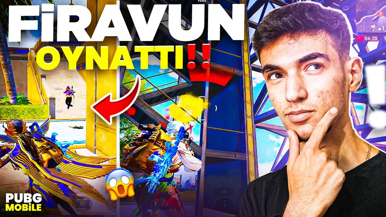 FİRAVUNU GİYİP BELA OLDUM!🥶 Pubg Mobile