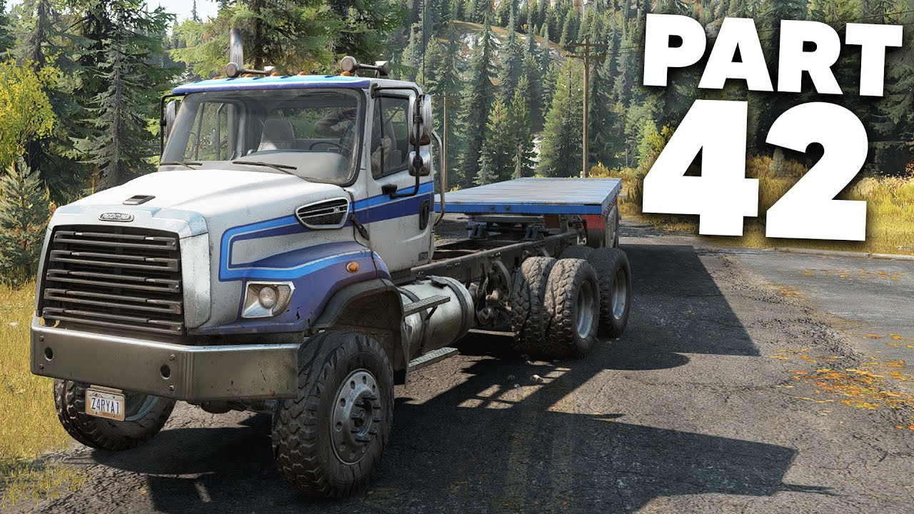 SNOWRUNNER Gameplay Walkthrough Part 42 - MICHIGAN COMPLETE ???