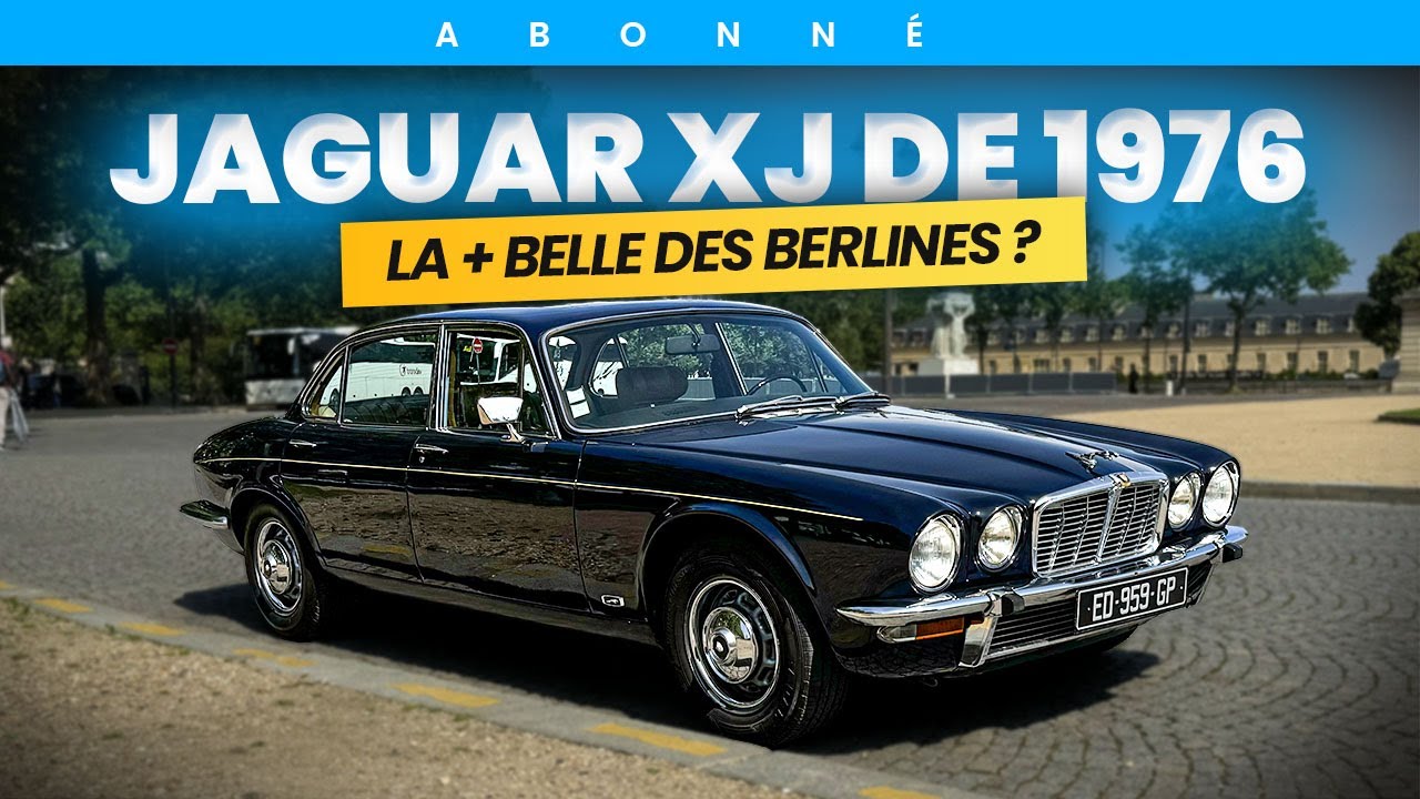 Retour dans le Temps avec la Jaguar XJ 1976 : Luxe et Style Classique !