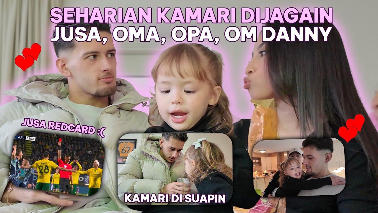 HARI INI KAMARI DI JAGAIN JUSA DAN FAMILY🥹❤️, TAPI JUSA REDCARD 😱😭