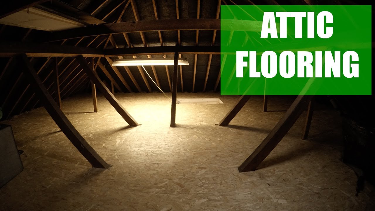 Installing attic flooring over new insulation