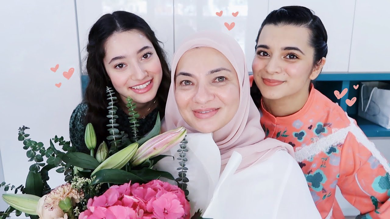 Mama and Ameera get me ready for raya ♡