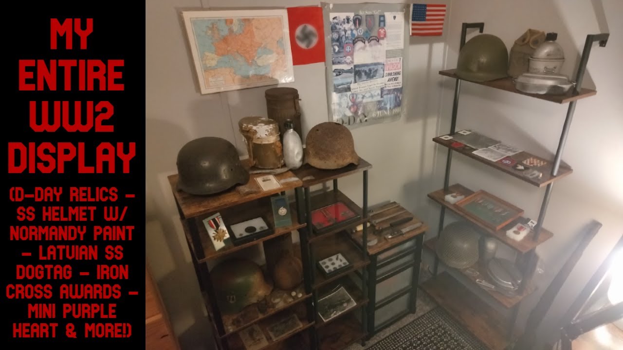 My Entire World War Two Collection | US & German WW2 Display