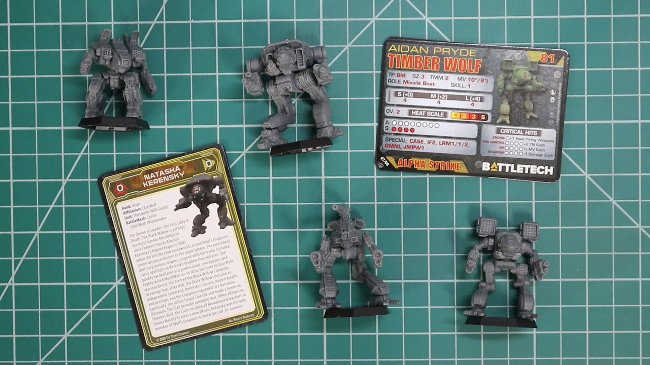 Legendary MechWarriors Force Pack Unboxing | Plastic BattleTech Miniatures by Catalyst Game Labs