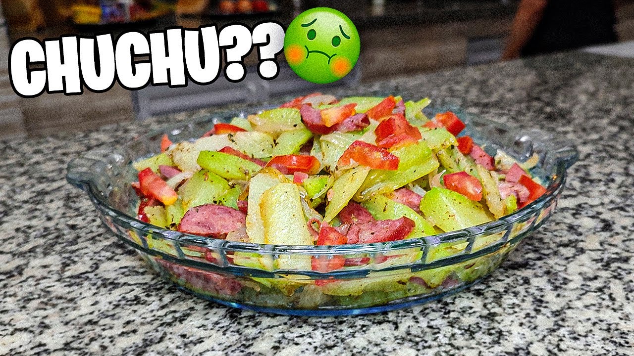 Assim você vai querer comer Chuchu todos os dias! Receita incrível.