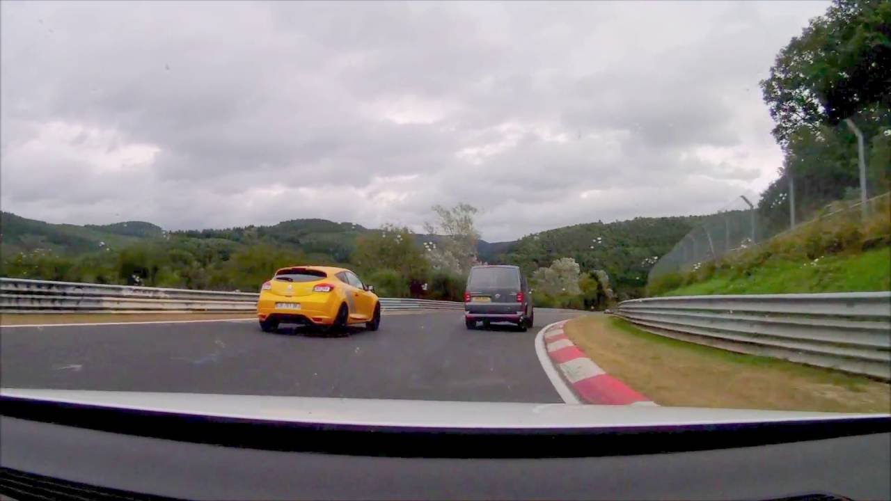 Nurburgring 04 09 2016. Audi S3 8P vs Megane RS Trophy. Just Fun. BTG 8min28