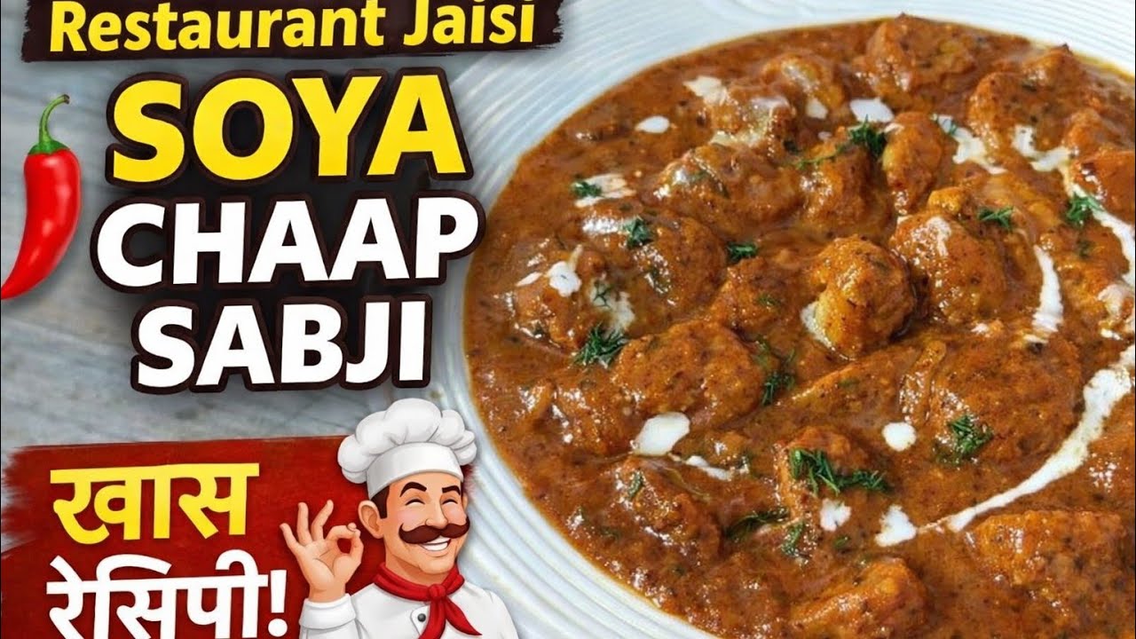 होटल जैसा सोया चॉप मसाला आसान तरीके से| Soya Chaap recipe | Soya Chaap masala |✨