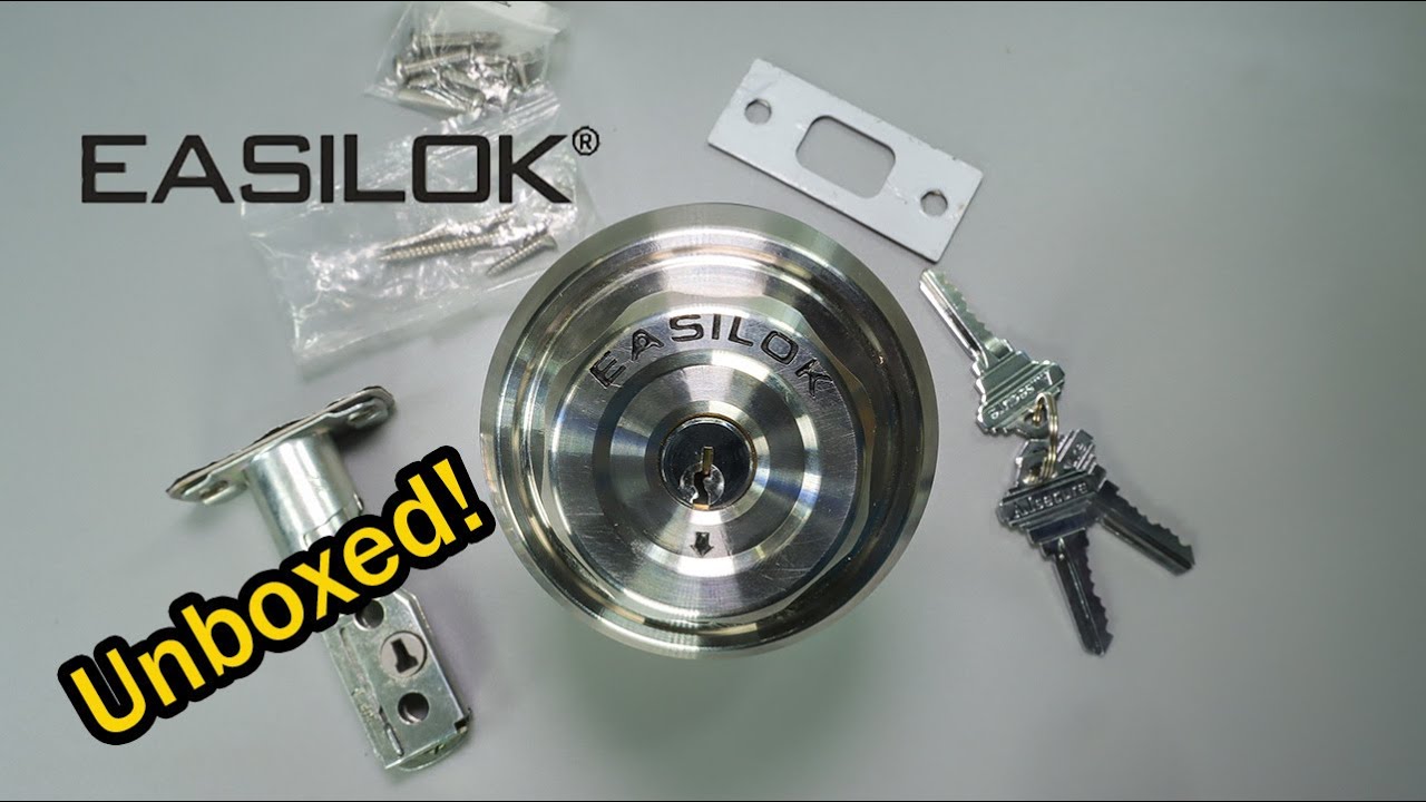 Unboxing EASILOK |  A Well Reviewed Deadbolt