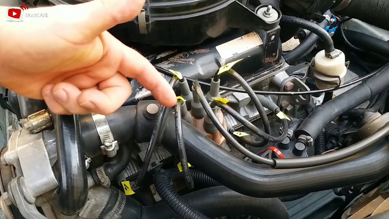 Renault 9 Broadway Buji Kablo Sırası ve Ateşleme  Sırası Nasıldır.