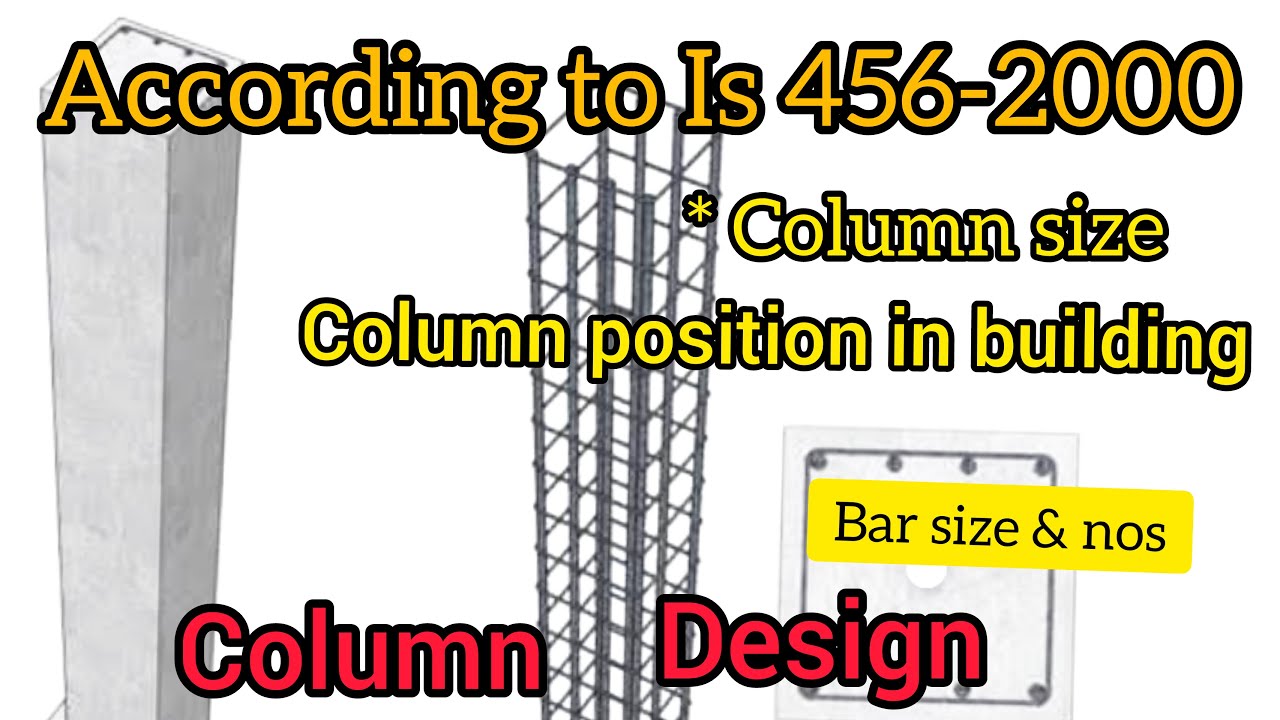 What is the column size, Position ,Bar size and number ? #column_load_calculation