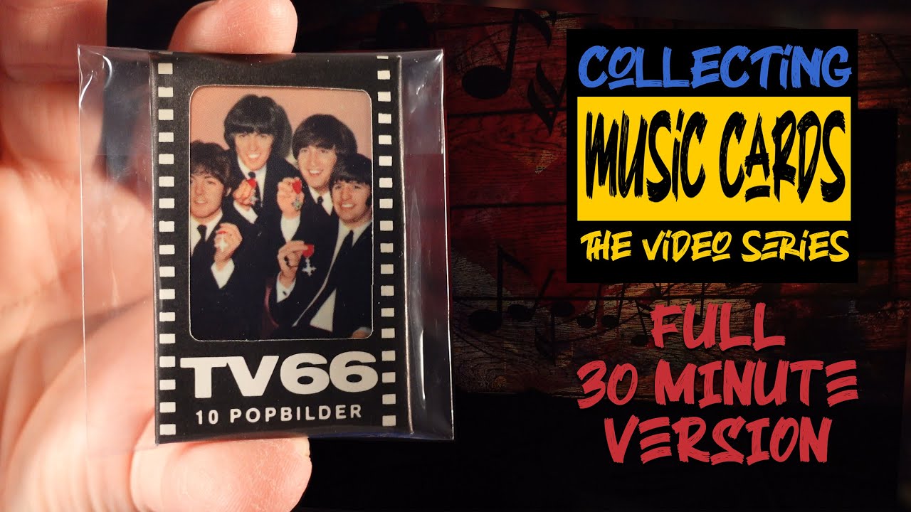 Epic Vintage Music Card Packs From 1966 Finally Opened