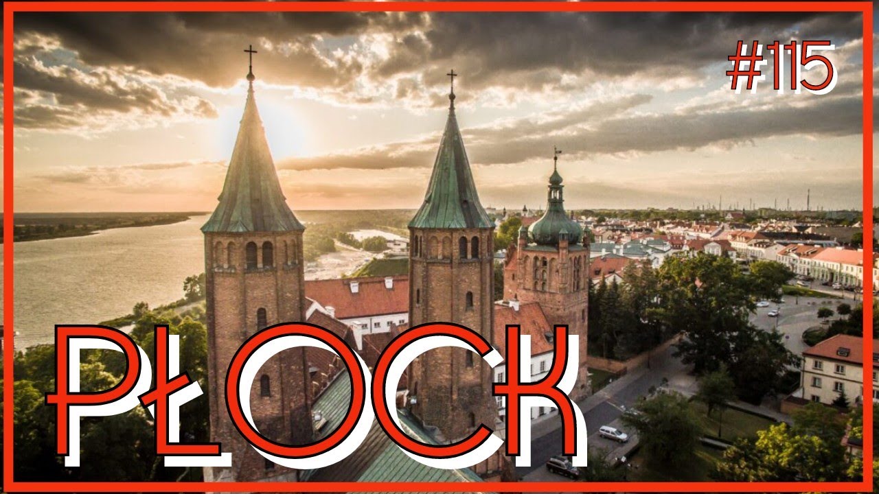 PŁOCK jakiego nie znasz! Rowerem i dronem przez serce miasta!