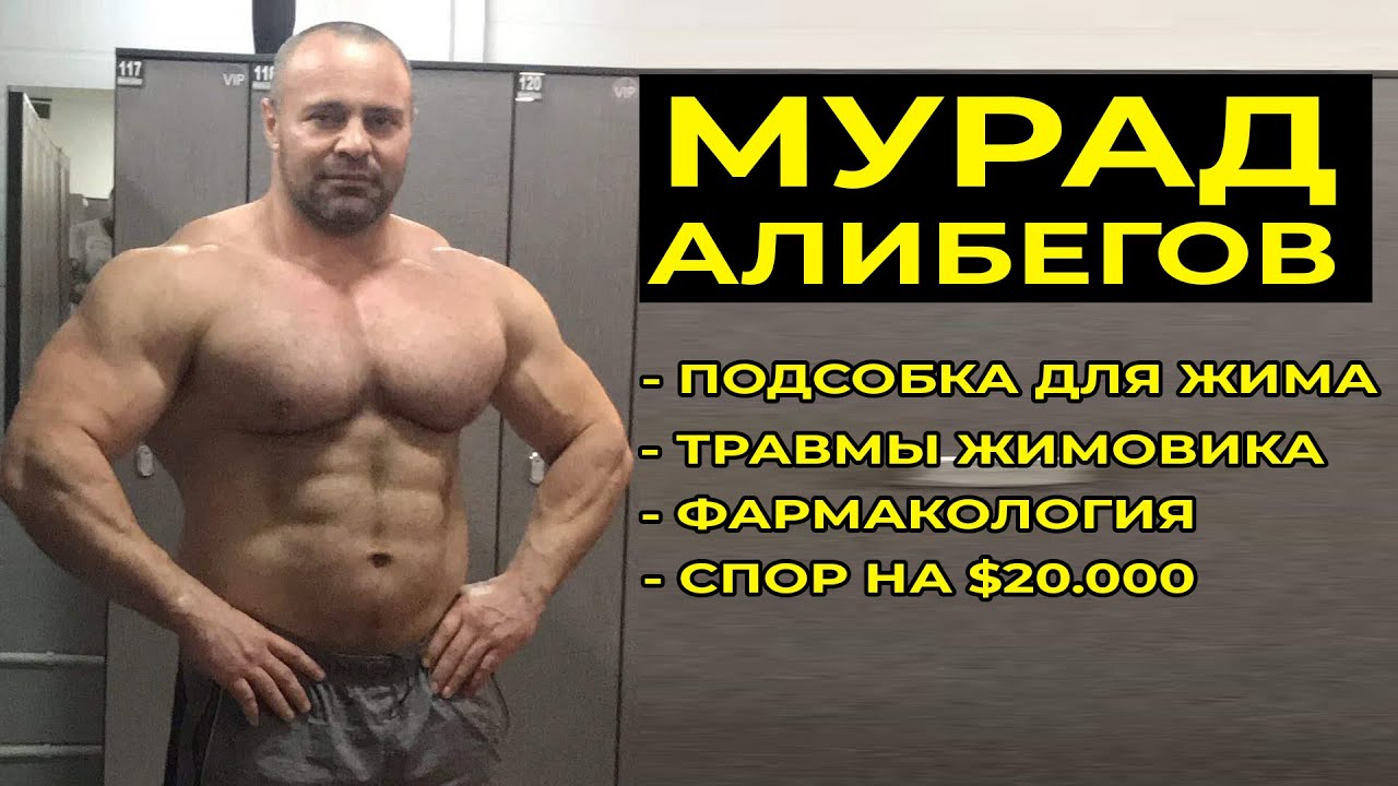 МУРАД АЛИБЕГОВ / ПОДСОБКА, ТРАВМЫ ЖИМОВИКА, ФАРМА, СПОР НА $20.000
