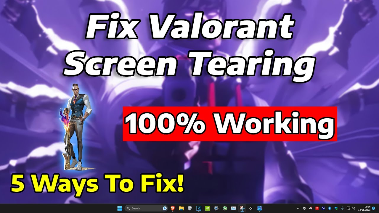 How To Fix Valorant Screen Tearing on Windows 11 (5 Fixes) | Gaming PC & Gaming Laptop