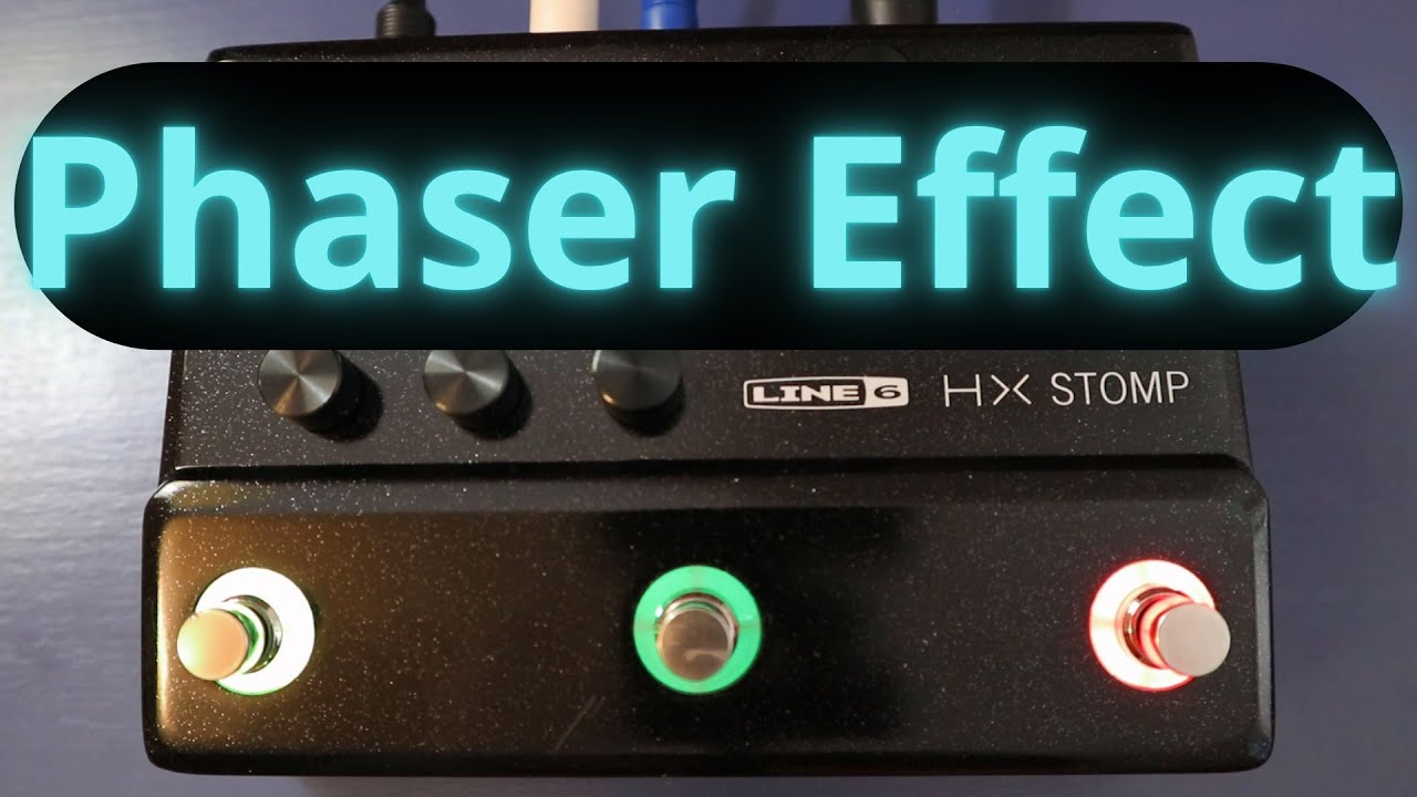 Phaser Effect - Line 6 Helix Stomp (Strat)